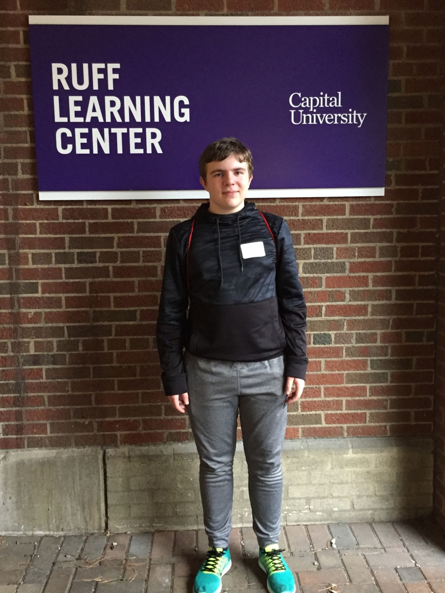 Lee Garber-Ford at the Ohio High School Mathematics Invitational